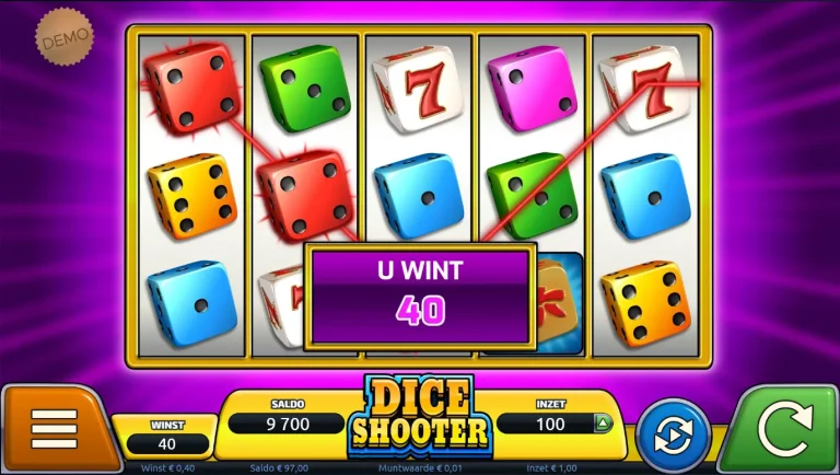 A third win in Dice Shooter.