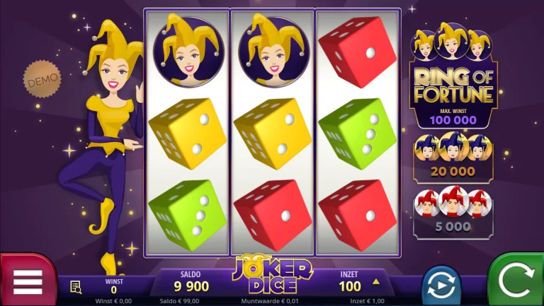 Gameplay of Joker Dice from Air Dice.