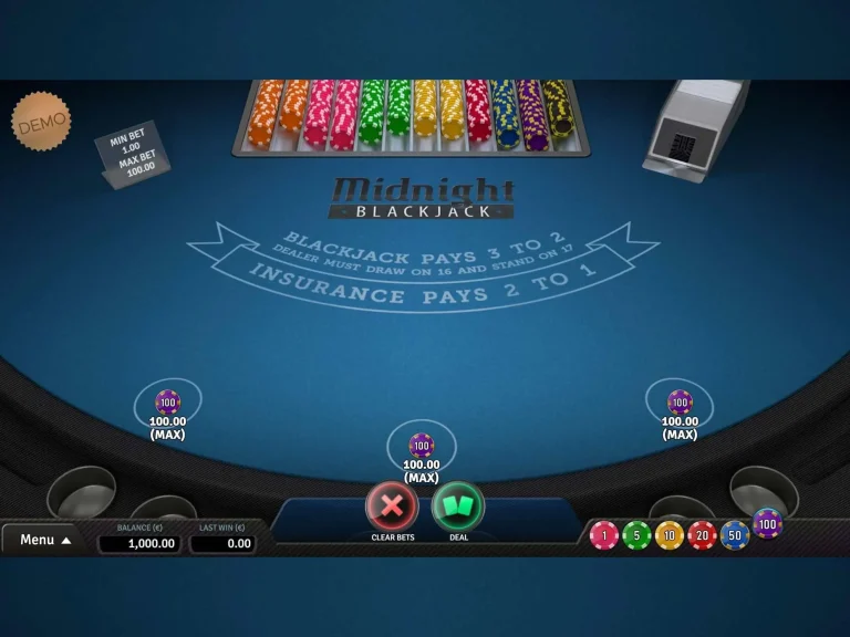 More gameplay footage from Midnight Blackjack.