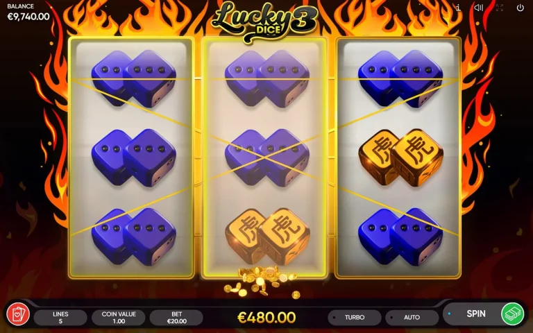 Gameplay of Lucky Dice 3 from Endorphina.