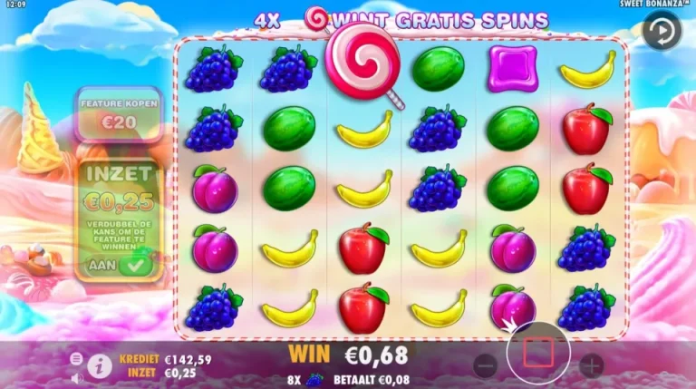 Gameplay of Sweet Bonanza Dice from Pragmatic Play.