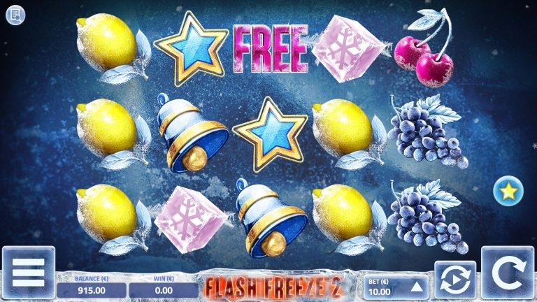 Gameplay of Flash Freeze 2 from Air Dice.