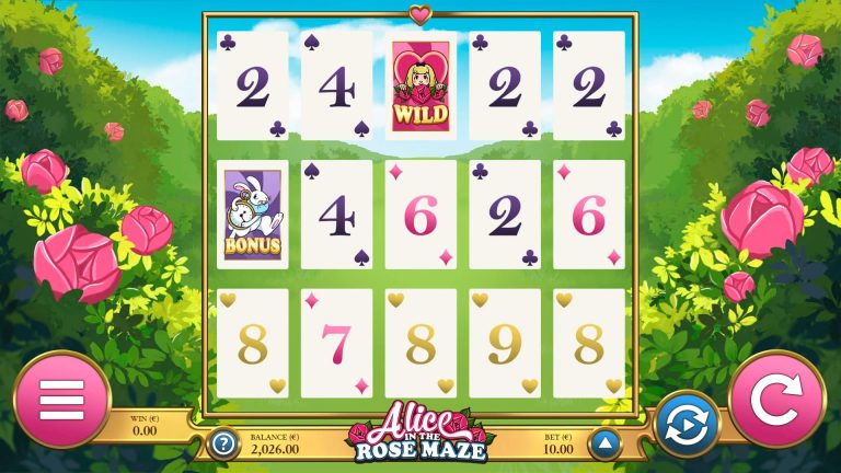 Gameplay of Alice in the Rose Maze from Air Dice.