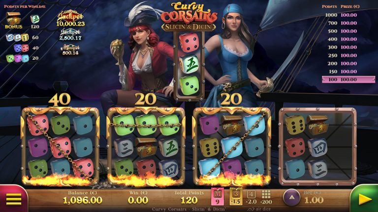 Gameplay of Curvy Corsairs from Air Dice.