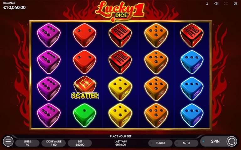 Gameplay of Lucky Dice 1 from Endorphina.